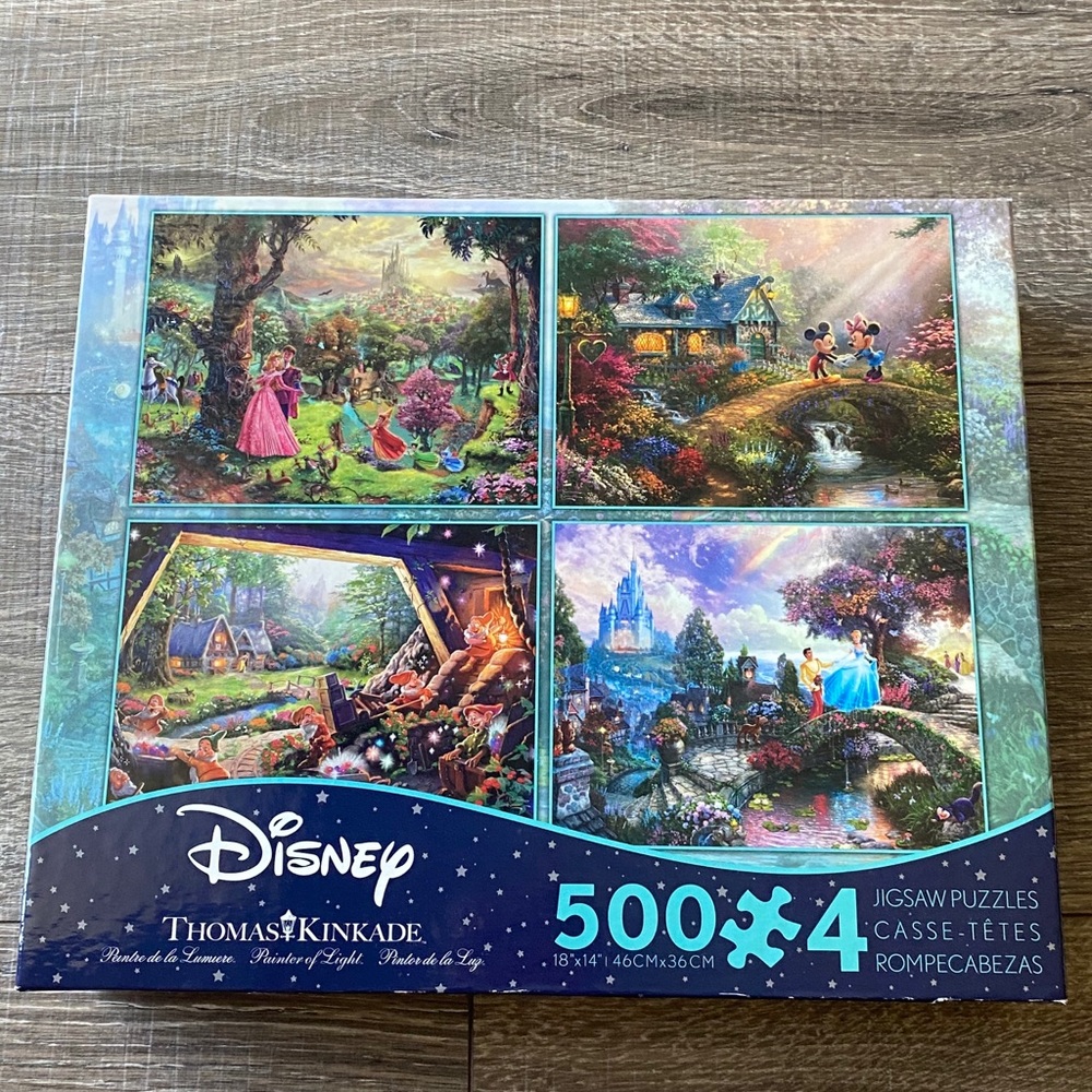 Thomas Kinkade 500 piece Disney puzzle